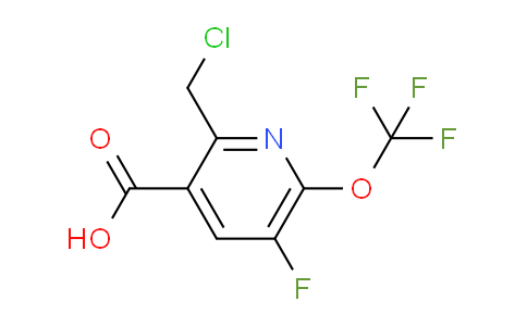AM164054 | 1804317-79-0 | 2-(Chloromethyl)-5-fluoro-6-(trifluoromethoxy)pyridine-3-carboxylic acid