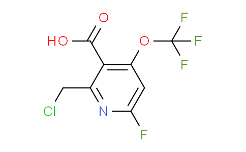 AM164057 | 1804482-76-5 | 2-(Chloromethyl)-6-fluoro-4-(trifluoromethoxy)pyridine-3-carboxylic acid