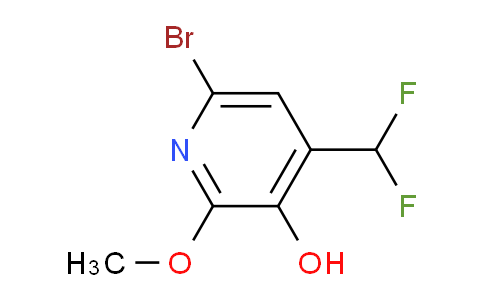 AM16406 | 1805168-39-1 | 6-Bromo-4-(difluoromethyl)-3-hydroxy-2-methoxypyridine