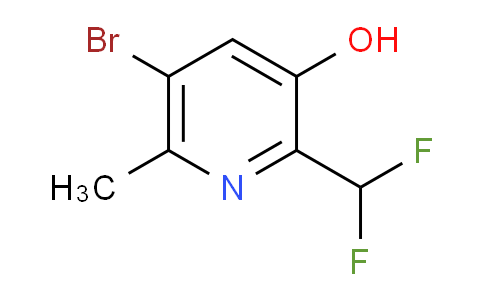 AM16407 | 1805246-07-4 | 5-Bromo-2-(difluoromethyl)-3-hydroxy-6-methylpyridine