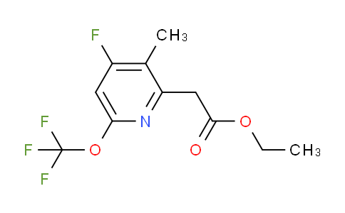 AM164074 | 1804334-25-5 | Ethyl 4-fluoro-3-methyl-6-(trifluoromethoxy)pyridine-2-acetate