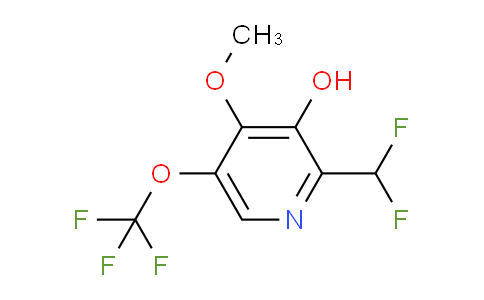 AM164083 | 1804773-65-6 | 2-(Difluoromethyl)-3-hydroxy-4-methoxy-5-(trifluoromethoxy)pyridine