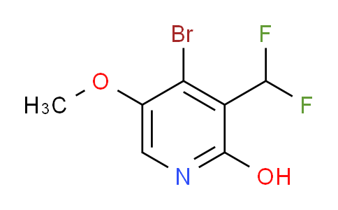 AM16409 | 1805168-65-3 | 4-Bromo-3-(difluoromethyl)-2-hydroxy-5-methoxypyridine