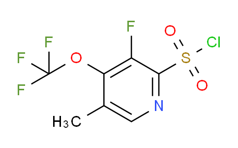 AM164092 | 1806730-44-8 | 3-Fluoro-5-methyl-4-(trifluoromethoxy)pyridine-2-sulfonyl chloride