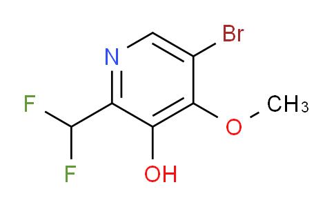 AM16410 | 1805370-97-1 | 5-Bromo-2-(difluoromethyl)-3-hydroxy-4-methoxypyridine