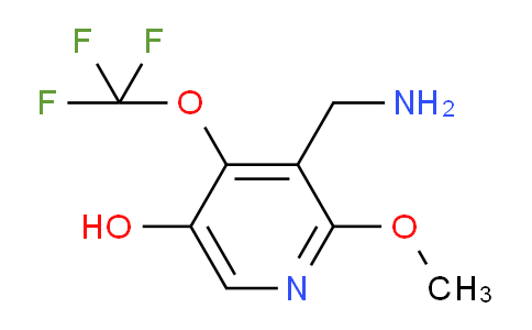 3-(Aminomethyl)-5-hydroxy-2-methoxy-4-(trifluoromethoxy)pyridine