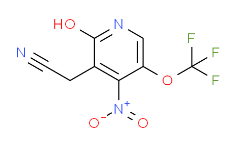 2-Hydroxy-4-nitro-5-(trifluoromethoxy)pyridine-3-acetonitrile