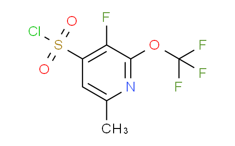 AM164111 | 1804786-49-9 | 3-Fluoro-6-methyl-2-(trifluoromethoxy)pyridine-4-sulfonyl chloride