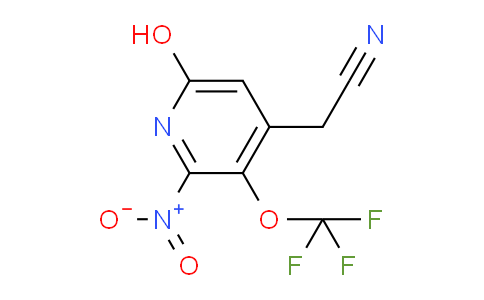 AM164123 | 1804355-33-6 | 6-Hydroxy-2-nitro-3-(trifluoromethoxy)pyridine-4-acetonitrile
