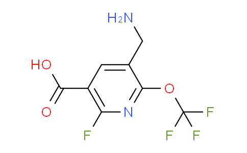 AM164124 | 1804318-31-7 | 3-(Aminomethyl)-6-fluoro-2-(trifluoromethoxy)pyridine-5-carboxylic acid