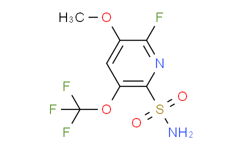 AM164131 | 1805955-37-6 | 2-Fluoro-3-methoxy-5-(trifluoromethoxy)pyridine-6-sulfonamide
