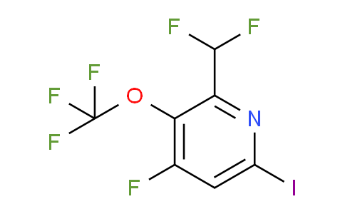 AM164145 | 1804749-16-3 | 2-(Difluoromethyl)-4-fluoro-6-iodo-3-(trifluoromethoxy)pyridine