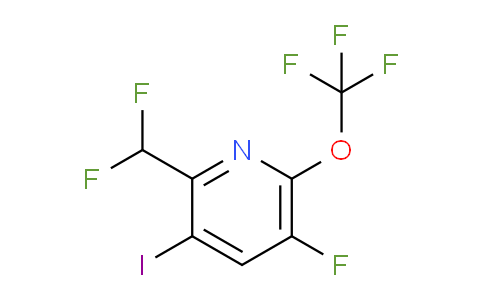 AM164147 | 1804305-45-0 | 2-(Difluoromethyl)-5-fluoro-3-iodo-6-(trifluoromethoxy)pyridine