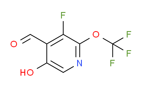 AM164155 | 1806724-45-7 | 3-Fluoro-5-hydroxy-2-(trifluoromethoxy)pyridine-4-carboxaldehyde