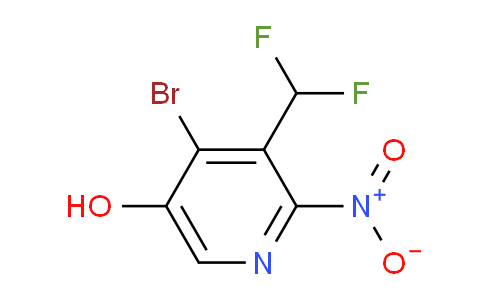 AM16416 | 1805368-01-7 | 4-Bromo-3-(difluoromethyl)-5-hydroxy-2-nitropyridine
