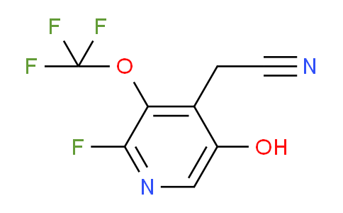 AM164162 | 1804305-38-1 | 2-Fluoro-5-hydroxy-3-(trifluoromethoxy)pyridine-4-acetonitrile