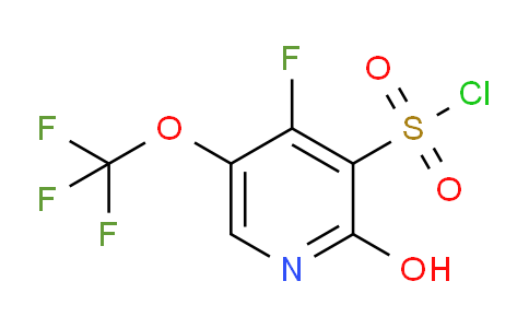AM164169 | 1806142-40-4 | 4-Fluoro-2-hydroxy-5-(trifluoromethoxy)pyridine-3-sulfonyl chloride