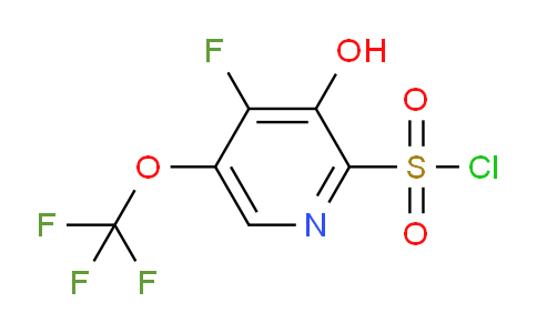 AM164173 | 1806142-47-1 | 4-Fluoro-3-hydroxy-5-(trifluoromethoxy)pyridine-2-sulfonyl chloride
