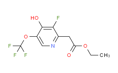 AM164180 | 1803664-64-3 | Ethyl 3-fluoro-4-hydroxy-5-(trifluoromethoxy)pyridine-2-acetate