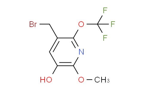 AM164192 | 1804772-97-1 | 3-(Bromomethyl)-5-hydroxy-6-methoxy-2-(trifluoromethoxy)pyridine
