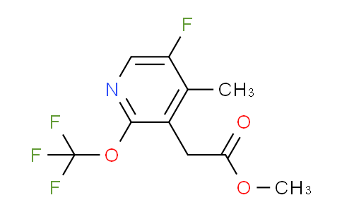 AM164193 | 1804783-56-9 | Methyl 5-fluoro-4-methyl-2-(trifluoromethoxy)pyridine-3-acetate