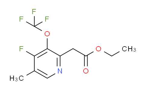 AM164225 | 1804315-79-4 | Ethyl 4-fluoro-5-methyl-3-(trifluoromethoxy)pyridine-2-acetate