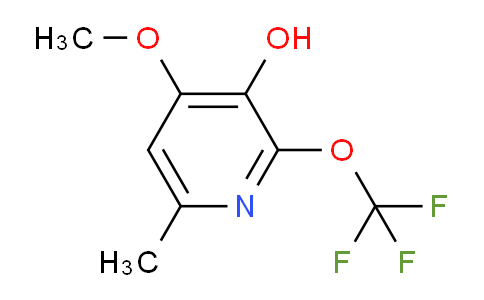 AM164226 | 1804834-17-0 | 3-Hydroxy-4-methoxy-6-methyl-2-(trifluoromethoxy)pyridine