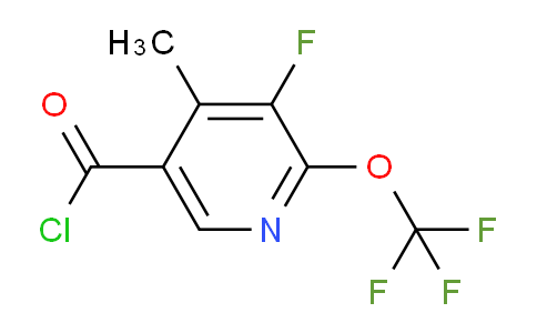 AM164235 | 1804334-53-9 | 3-Fluoro-4-methyl-2-(trifluoromethoxy)pyridine-5-carbonyl chloride