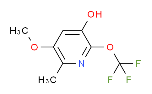 AM164236 | 1804834-26-1 | 3-Hydroxy-5-methoxy-6-methyl-2-(trifluoromethoxy)pyridine