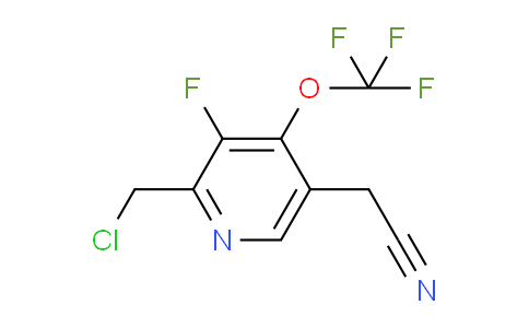 AM164241 | 1806259-60-8 | 2-(Chloromethyl)-3-fluoro-4-(trifluoromethoxy)pyridine-5-acetonitrile