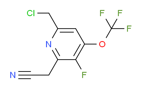 AM164251 | 1803700-77-7 | 6-(Chloromethyl)-3-fluoro-4-(trifluoromethoxy)pyridine-2-acetonitrile