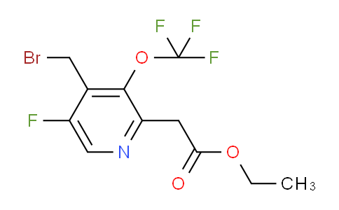 AM164255 | 1804481-39-7 | Ethyl 4-(bromomethyl)-5-fluoro-3-(trifluoromethoxy)pyridine-2-acetate
