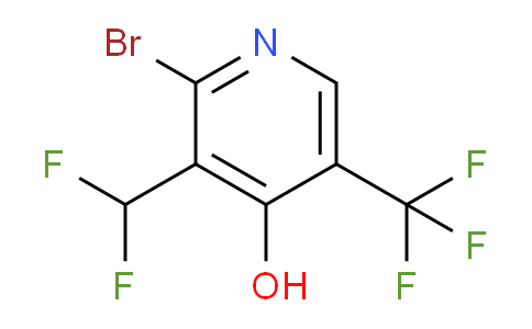 AM16426 | 1806908-00-8 | 2-Bromo-3-(difluoromethyl)-4-hydroxy-5-(trifluoromethyl)pyridine
