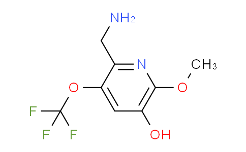 2-(Aminomethyl)-5-hydroxy-6-methoxy-3-(trifluoromethoxy)pyridine