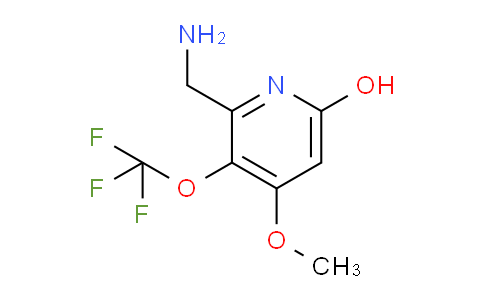 2-(Aminomethyl)-6-hydroxy-4-methoxy-3-(trifluoromethoxy)pyridine