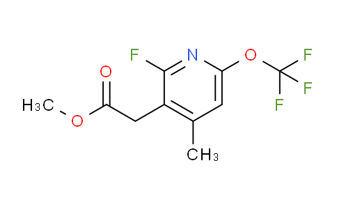 AM164280 | 1806723-41-0 | Methyl 2-fluoro-4-methyl-6-(trifluoromethoxy)pyridine-3-acetate