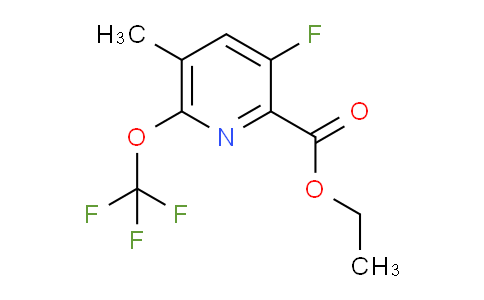 AM164286 | 1804432-97-0 | Ethyl 3-fluoro-5-methyl-6-(trifluoromethoxy)pyridine-2-carboxylate