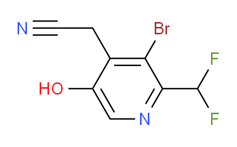 AM16429 | 1805371-92-9 | 3-Bromo-2-(difluoromethyl)-5-hydroxypyridine-4-acetonitrile