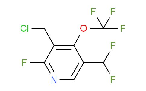 AM164290 | 1804758-21-1 | 3-(Chloromethyl)-5-(difluoromethyl)-2-fluoro-4-(trifluoromethoxy)pyridine