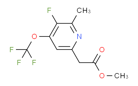 AM164294 | 1804737-09-4 | Methyl 3-fluoro-2-methyl-4-(trifluoromethoxy)pyridine-6-acetate
