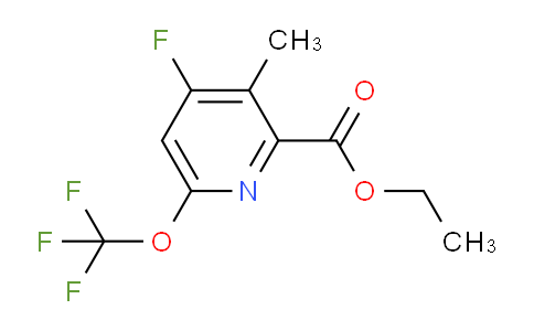 AM164295 | 1804744-62-4 | Ethyl 4-fluoro-3-methyl-6-(trifluoromethoxy)pyridine-2-carboxylate