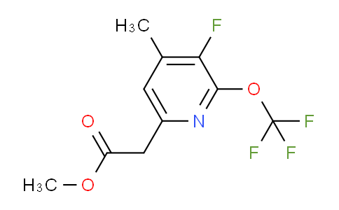 AM164298 | 1803937-89-4 | Methyl 3-fluoro-4-methyl-2-(trifluoromethoxy)pyridine-6-acetate