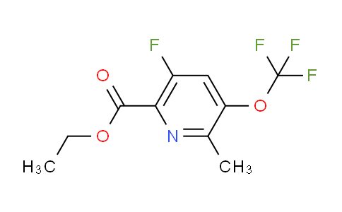 AM164300 | 1804333-29-6 | Ethyl 5-fluoro-2-methyl-3-(trifluoromethoxy)pyridine-6-carboxylate