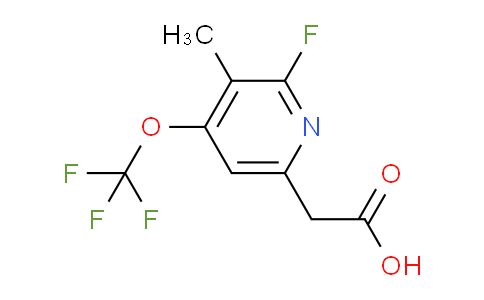 AM164303 | 1804433-02-0 | 2-Fluoro-3-methyl-4-(trifluoromethoxy)pyridine-6-acetic acid