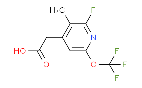 AM164304 | 1804782-94-2 | 2-Fluoro-3-methyl-6-(trifluoromethoxy)pyridine-4-acetic acid