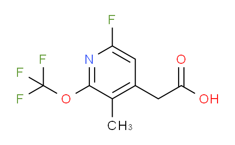 AM164311 | 1804816-48-5 | 6-Fluoro-3-methyl-2-(trifluoromethoxy)pyridine-4-acetic acid