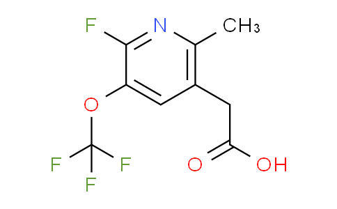 AM164313 | 1803937-60-1 | 2-Fluoro-6-methyl-3-(trifluoromethoxy)pyridine-5-acetic acid