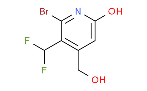 2-Bromo-3-(difluoromethyl)-6-hydroxypyridine-4-methanol