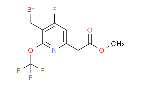 AM164345 | 1804757-30-9 | Methyl 3-(bromomethyl)-4-fluoro-2-(trifluoromethoxy)pyridine-6-acetate