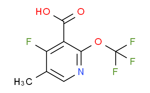 AM164347 | 1804432-69-6 | 4-Fluoro-5-methyl-2-(trifluoromethoxy)pyridine-3-carboxylic acid